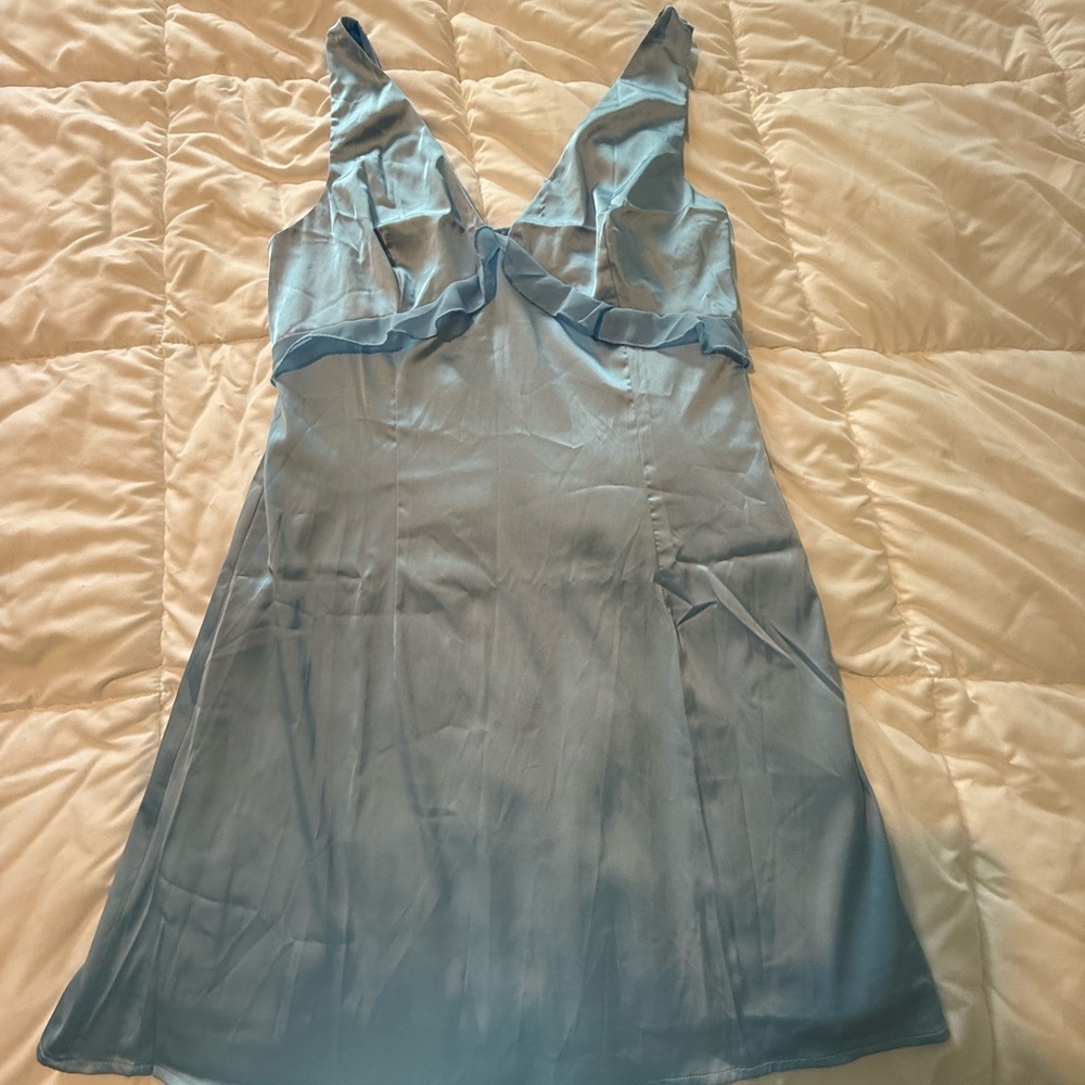 Beginning Boutique Light Blue mini dress
